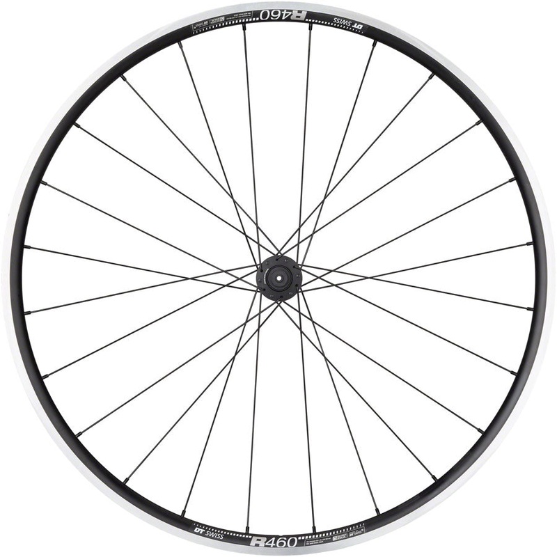 DT 240/DT R460 Front Wheel – 700 QR x 100mm Rim Brake Black