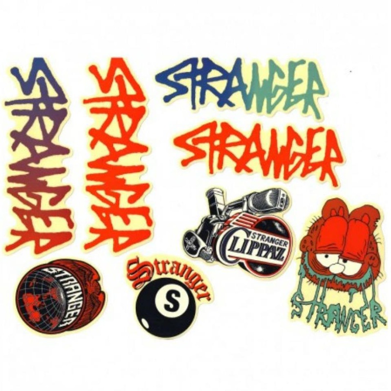 Stranger Sticker Pack – 8 Pieces