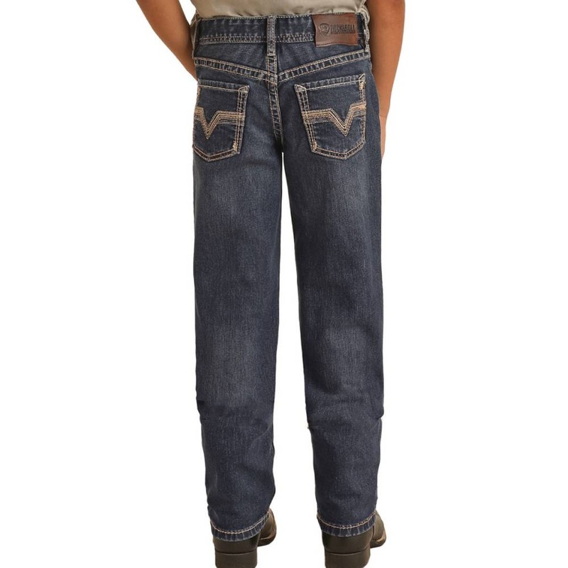 Rock & Roll Denim Boy’s Slim Straight Jeans