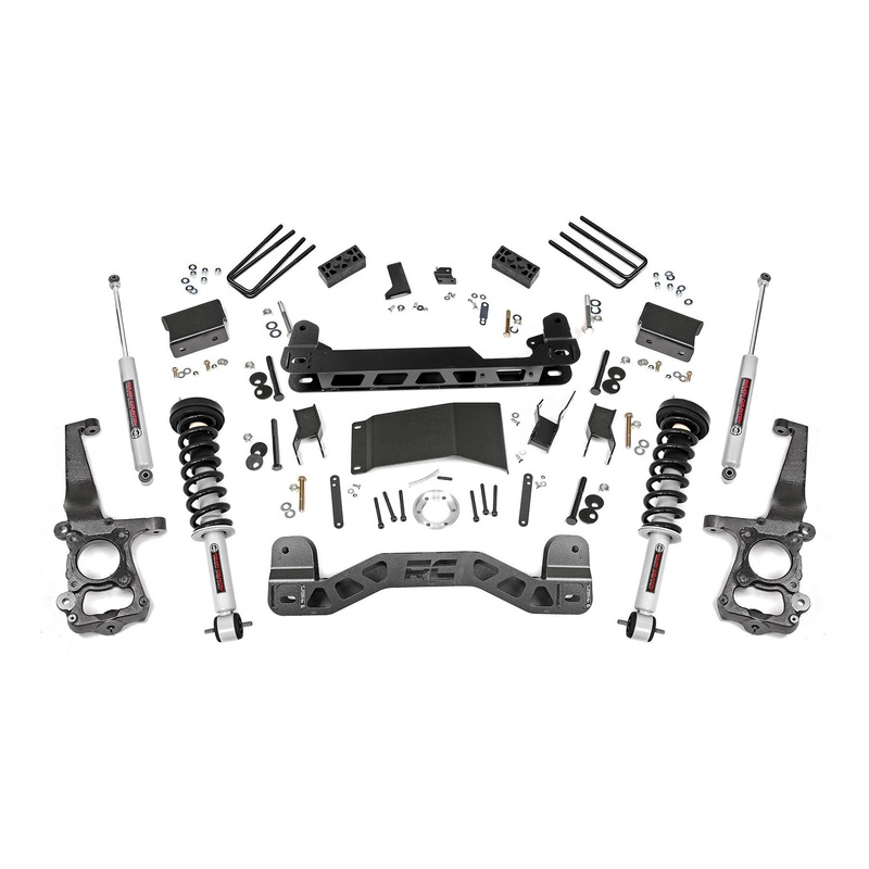 Rough Country | 4 Inch Lift Kit | N3 Struts | Ford F-150 4WD (2015-2020) | 55531
