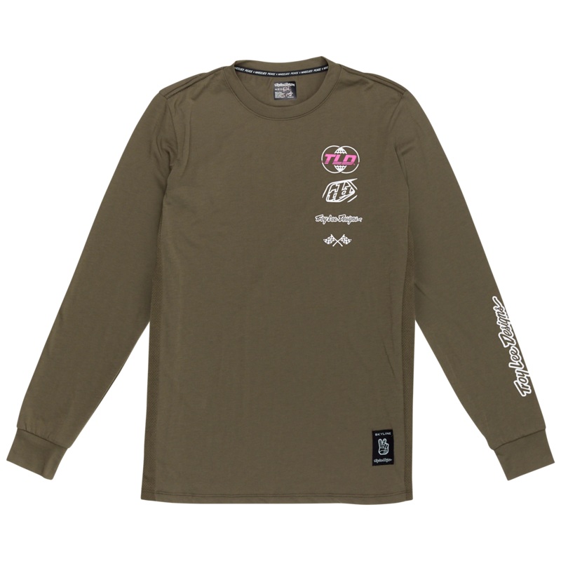 TLD Skyline Long Sleeve Ride Tee – S – Worldwide Caper