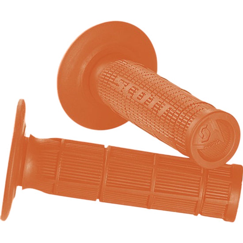 Radial Half Waffle Grips Orange 7/8″
