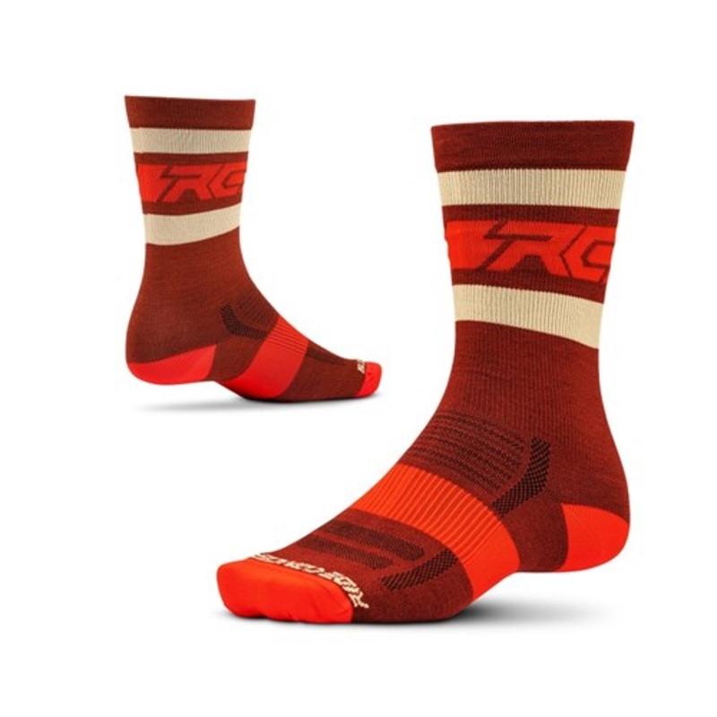 Ride Concepts Fifty Fifty Socks – L – Oxblood