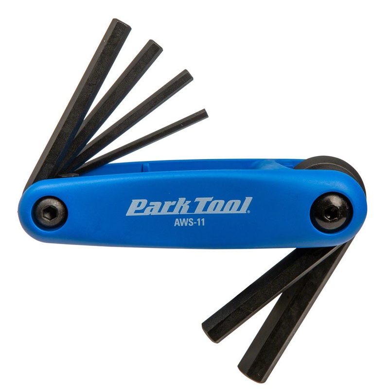 Park Tool AWS-11 Metric Folding Hex Wrench Set