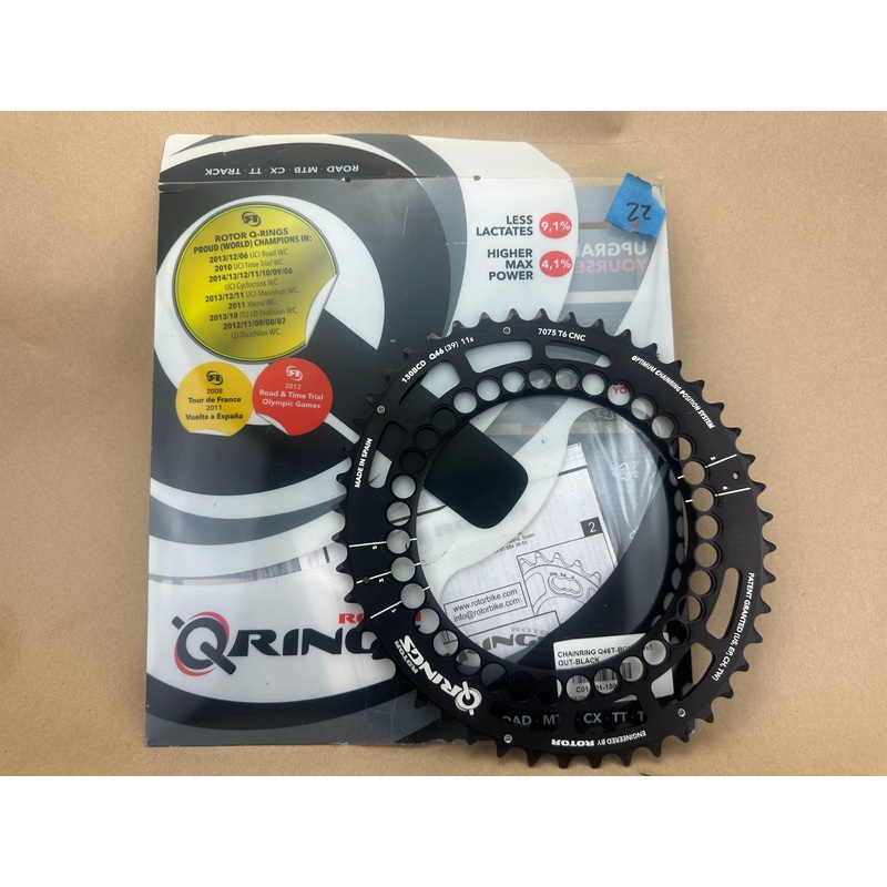 Rotor Q ring Oval Chainring 46 Tooth 130 BCD