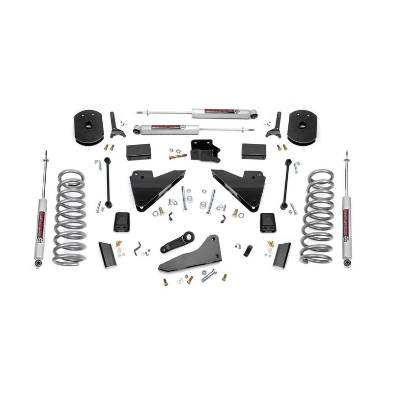 Rough Country | 5 Inch Lift Kit | FR Gas Coil | Radius Arm Drop | Ram 2500 4WD (2014-2018) | 36420