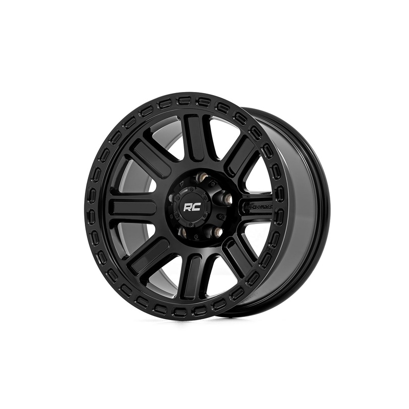 Rough Country | Rough Country 84 Series Wheel | Gloss Black | 17×8.5 | 6×5.5 | +0mm | 84170912