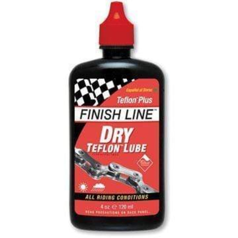 Bike Chain Dry Lube With Teflon – 4 oz Squeeze Bottle
