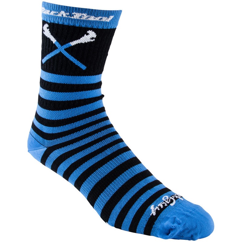 Park Tool SOX-6 Cycling Socks – Black/Blue  Small/Medium