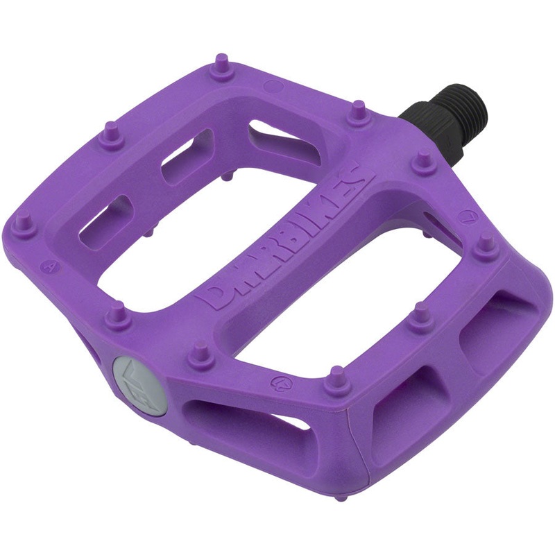 DMR V6 Pedals – Platform, Plastic, 9/16″, Purple