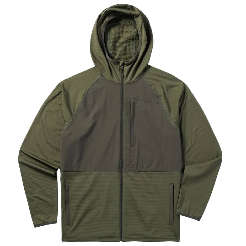 Duck Camp Lightweight Grid Tech Fleece Jacket