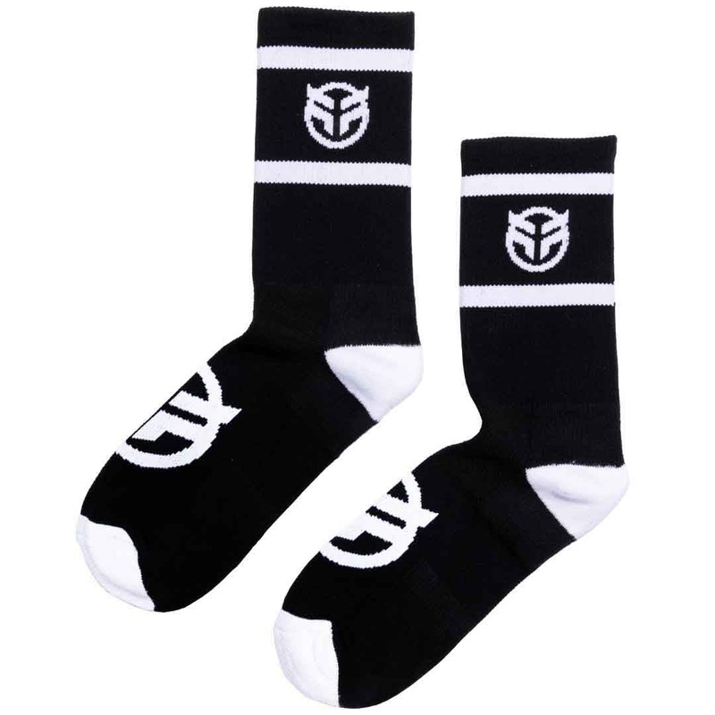 Federal Logo Socks – Black UK 8-12