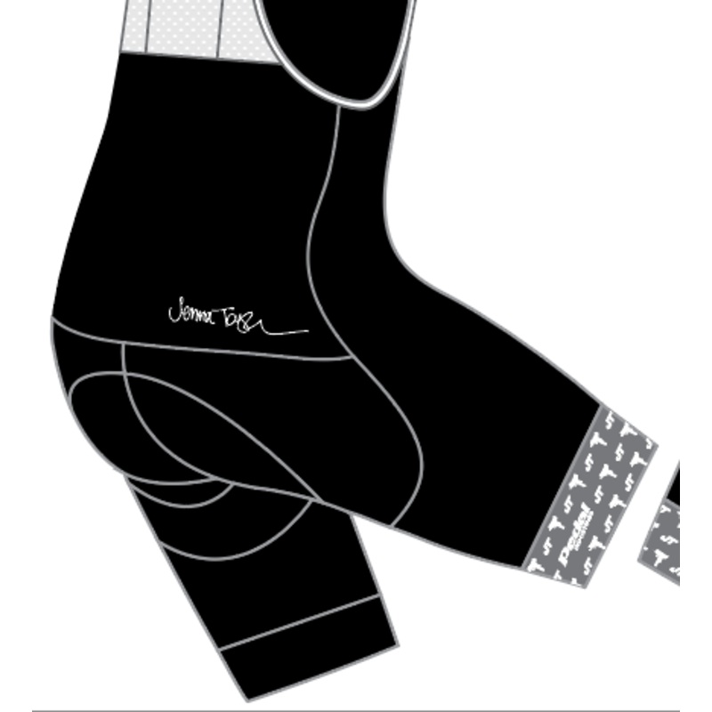 JT Racing Grey PRO BIB 2.0