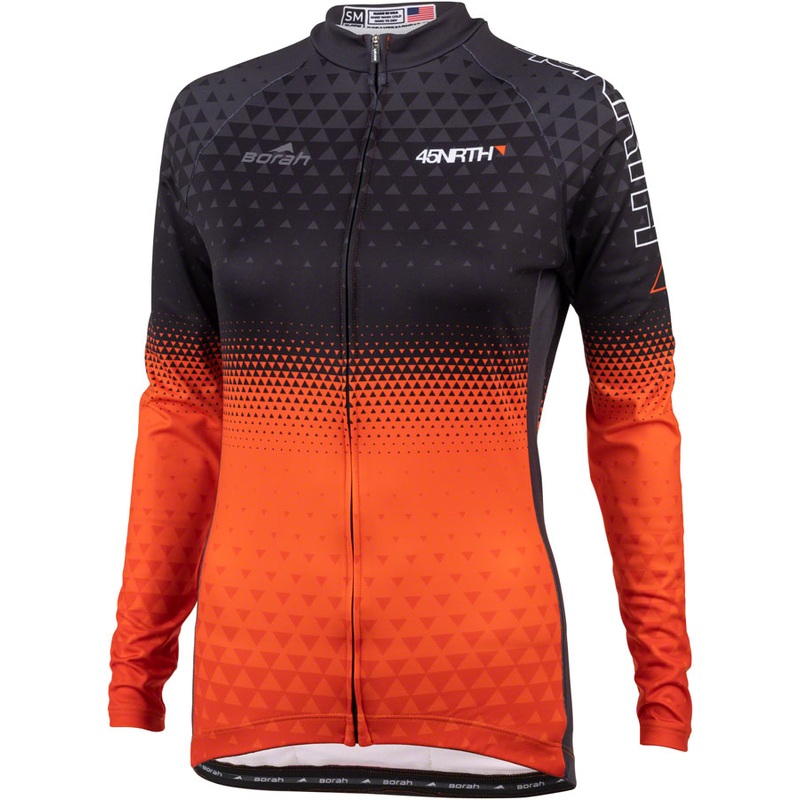 Last Light Thermal Long Sleeve Jersey – Womens Orange/Black Medium