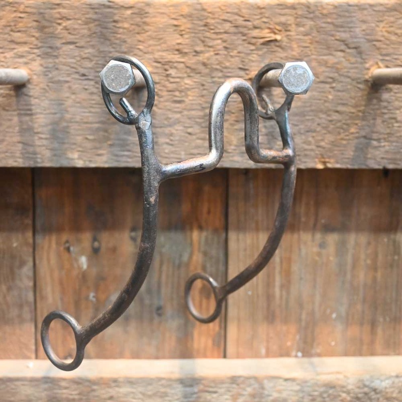 Long Shanked Solid Port Bit