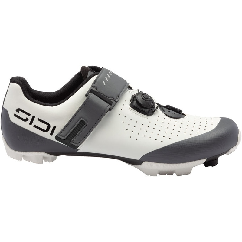 Sidi Physis Mountain Clipless Shoes – Mens Ice White/Anthracite 41