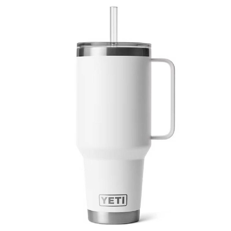 Yeti Rambler 42oz Straw Mug – White