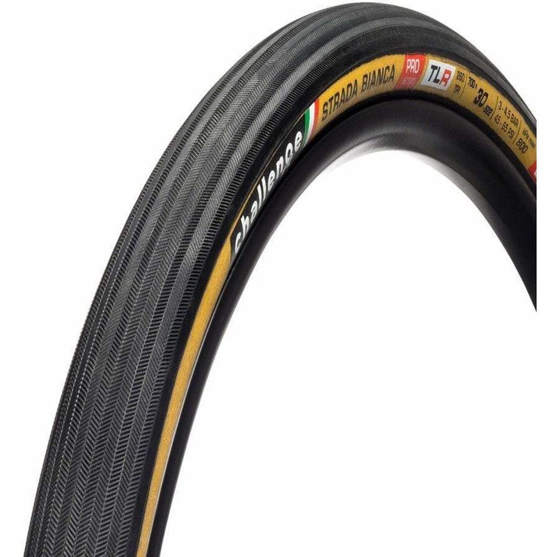 Tire Strada Bianca Pro TLR Tire 700 x 30 Black/Tan