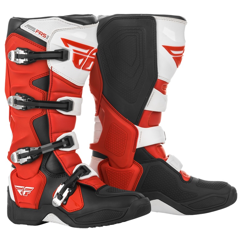 FLY RACING Fr5 Boots Red/Black/White Sz 11 – Part Number 364-71011
