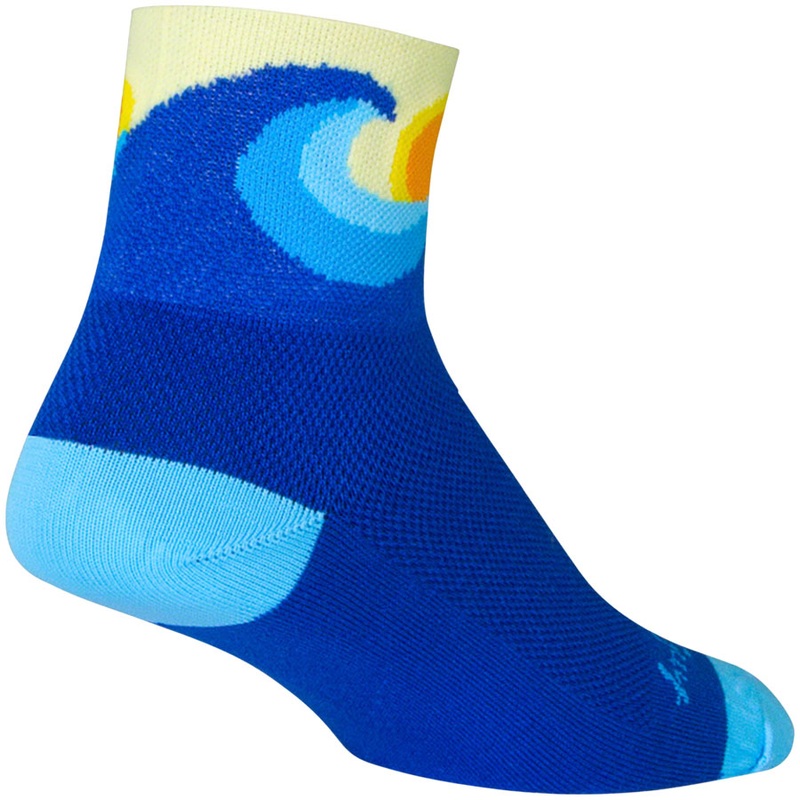 SockGuy Classic Swell Socks – 3″ Blue Large/X-Large