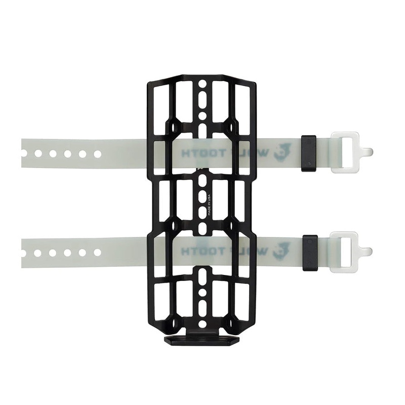 Wolf Tooth Components Morse Cargo Cage With 2 Straps Black
