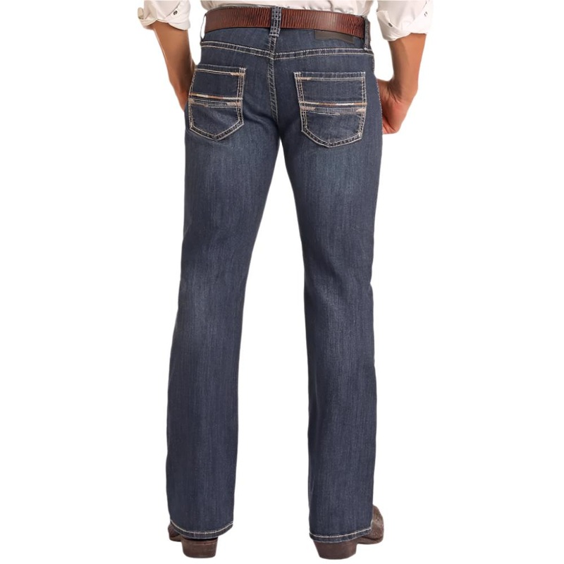 Rock & Roll Denim Men’s Pistol Bootcut Jeans