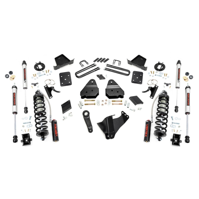 Rough Country | 6 Inch Lift Kit  |  Gas  |  OVLD  |  C/O V2 | Ford F-250 Super Duty (15-16) | 54958