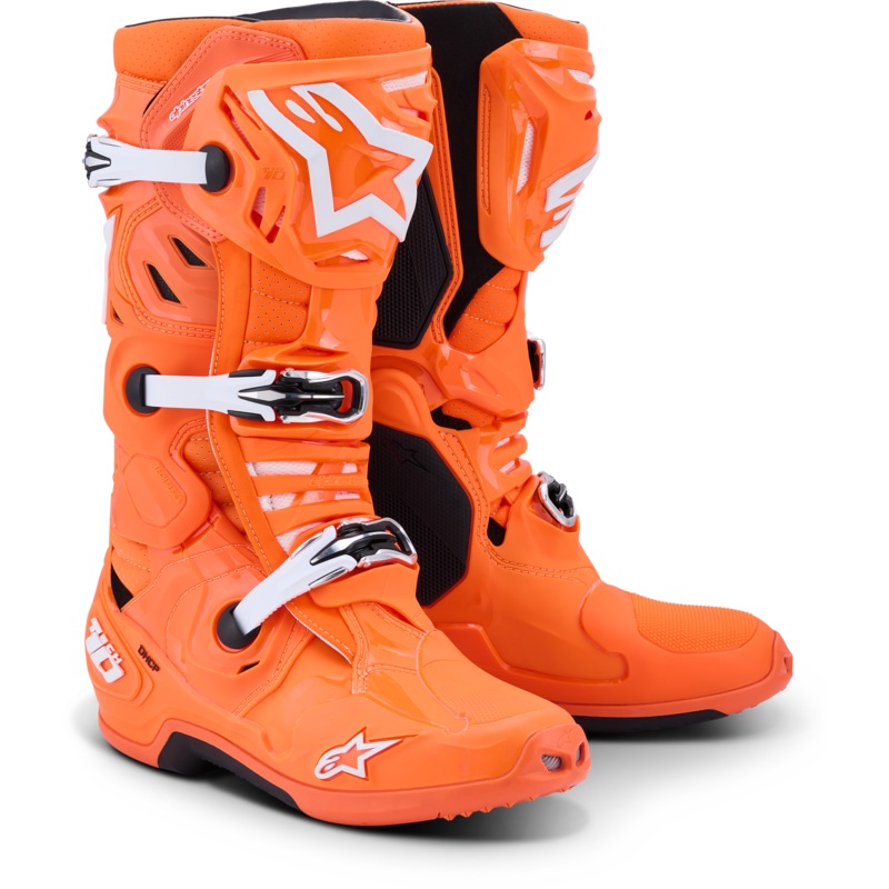 Tech 10 Supervented Orange Fluo/Black/White 8