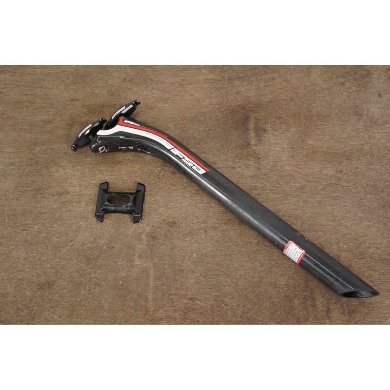 27.2mm FSA K-Force Carbon 25mm Setback Road Seatpost