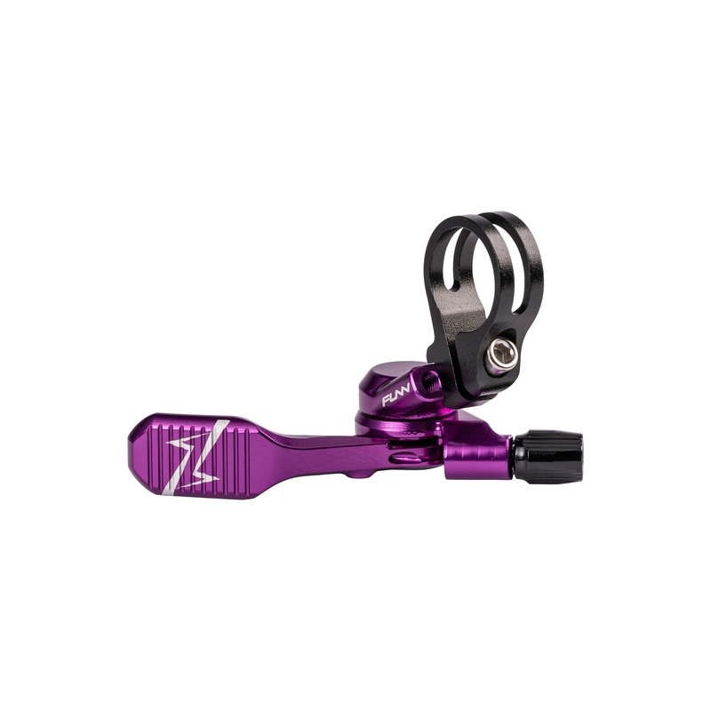 FUNN Updown Dropper Lever – 22.2mm Bar Clamp – Purple