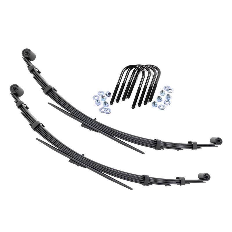 Rough Country | Rear Leaf Springs | 3″ Lift | Pair | Jeep Grand Wagoneer/J10 Truck/J20 Truck/Wagoneer 4WD | 8023Kit