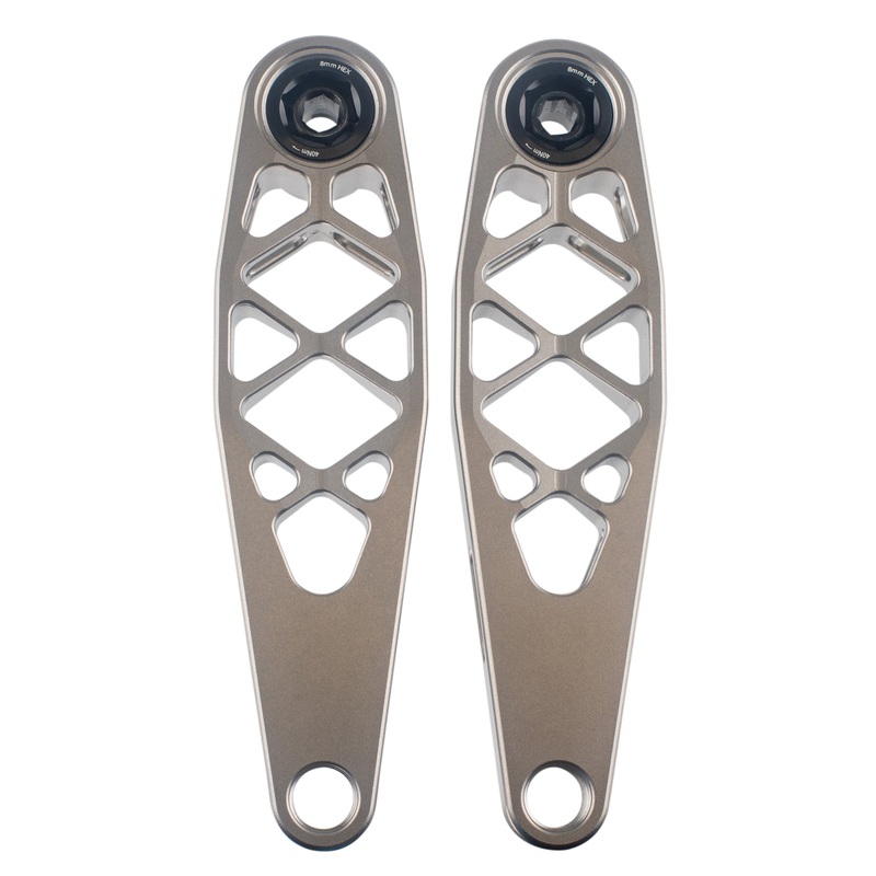 Titanium Specialized Brose eCrank Raw Ti