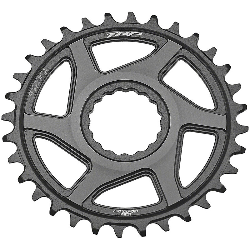 TRP CR-M9050 Boost Direct Mount Chainring – 34t, 12-Speed, CINCH Mount, 3mm Offset, 7075-T6 Aluminum, Sandblasted