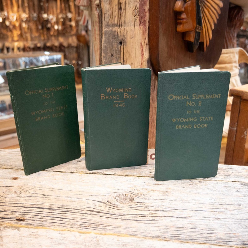 Vintage 1946 Wyoming Brand Books