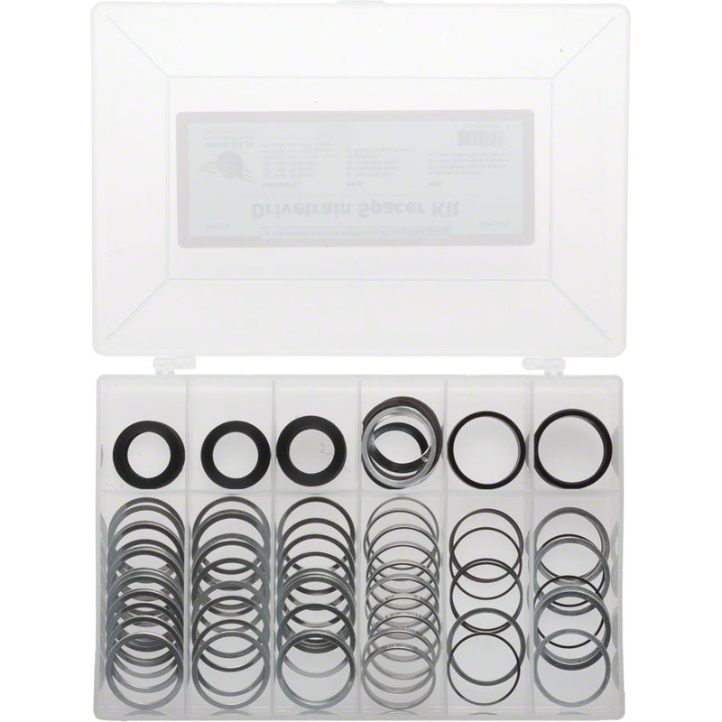 Wheels Manufacturing Drivetrain Spacer Kit, 139 Pieces