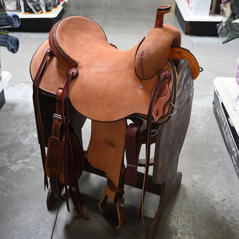 15″ DEMO TESKEY’S PRO CUTTER RANCH CUTTER SADDLE