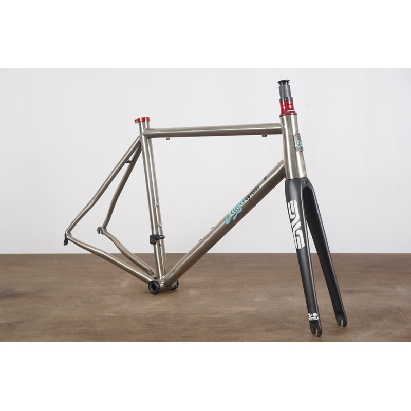55cm Sage Skyline E1 Di2 ENVE Titanium Rim Brake Road Frameset