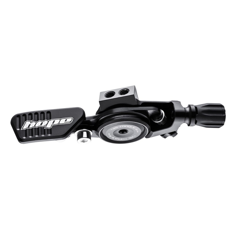 Hope Remote Dropper Lever – Black/Black