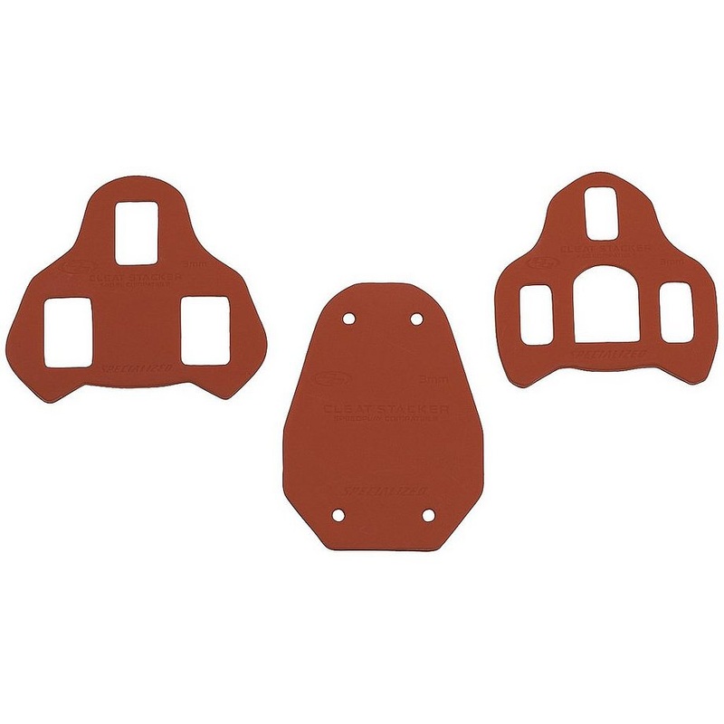 bg cleat stacker 2pk bg fitting red keo