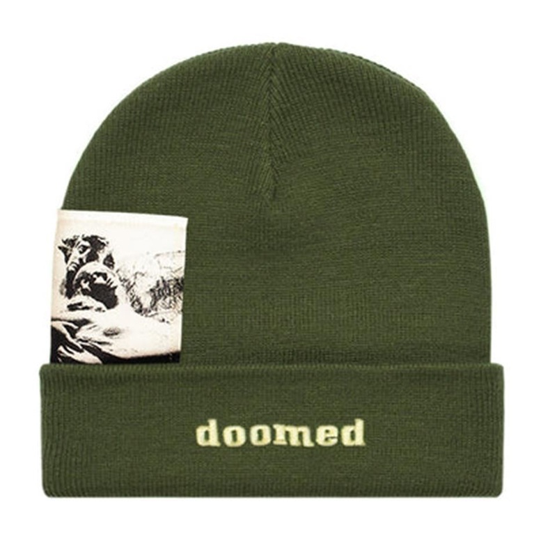 Doomed Statue Beanie – Green