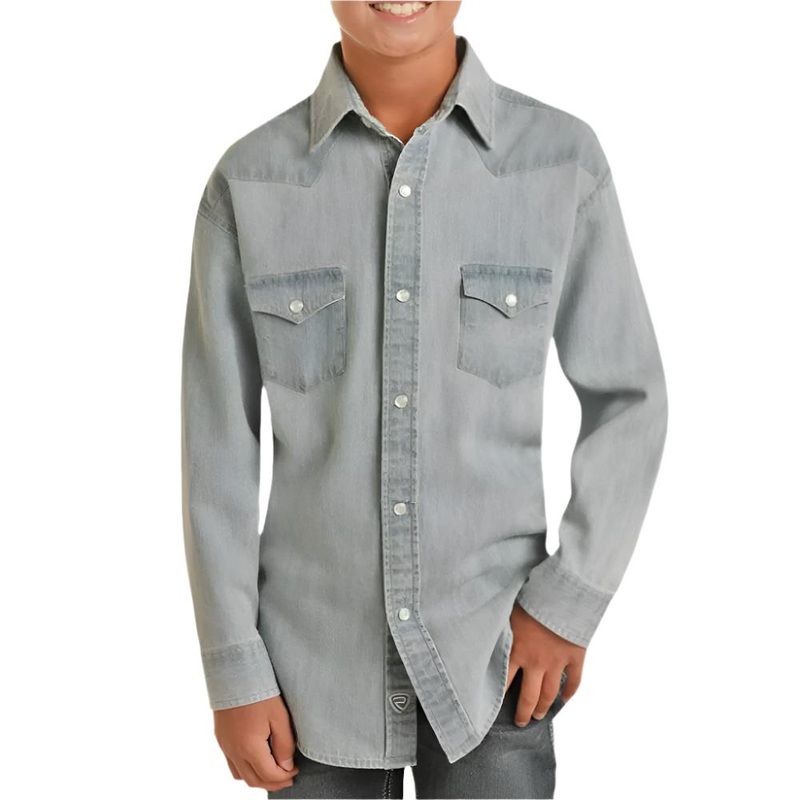 Rock & Roll Denim Boy’s Denim Shirt – FINAL SALE*
