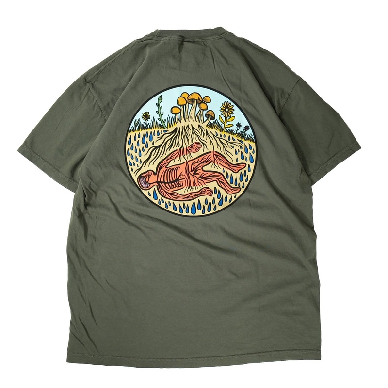 SimWorks Human Mushroom pocket t-shirt pepper