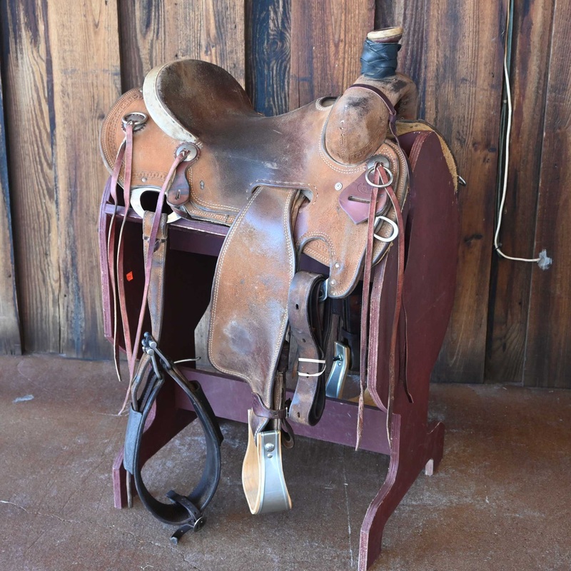 15″ USED HENDERSON CUSTOM RANCH SADDLE