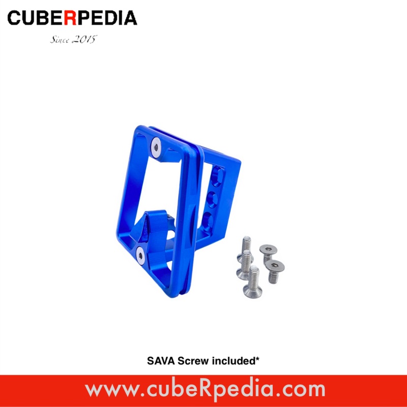 2/3-Hole Aluminum Block Adapter – Blue
