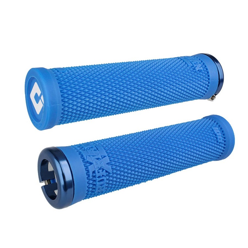 ODI Ruffian XL v2.1 Lock-On Grips – Blue