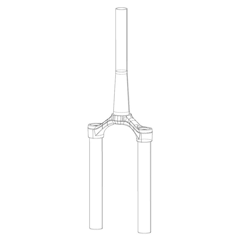 RockShox CSU for SIDB/RBA 2927+ 51 TPR BLK 11.4018.008.407