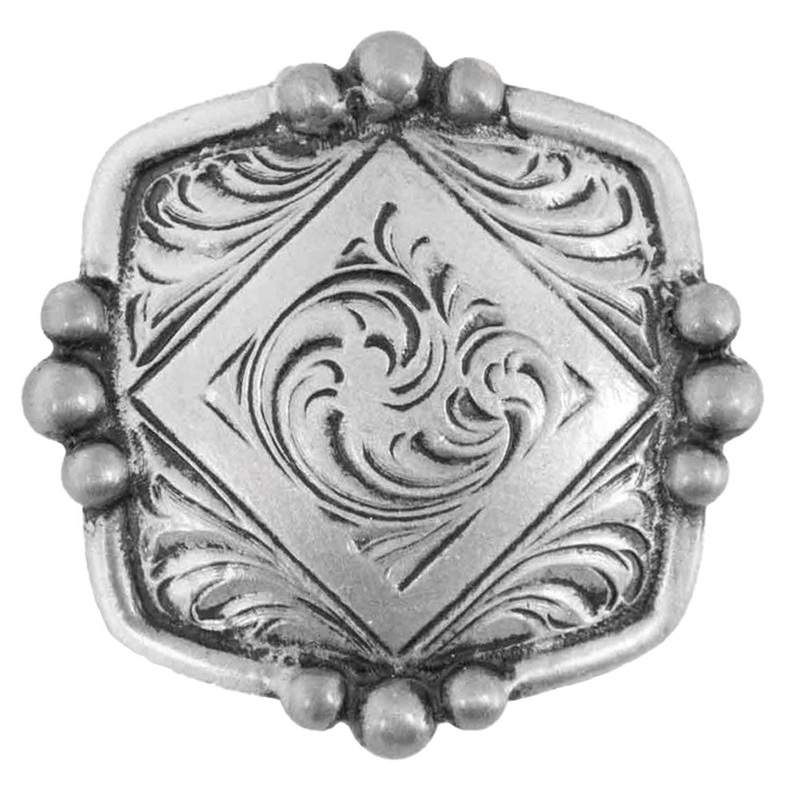 Rustic Square Concho