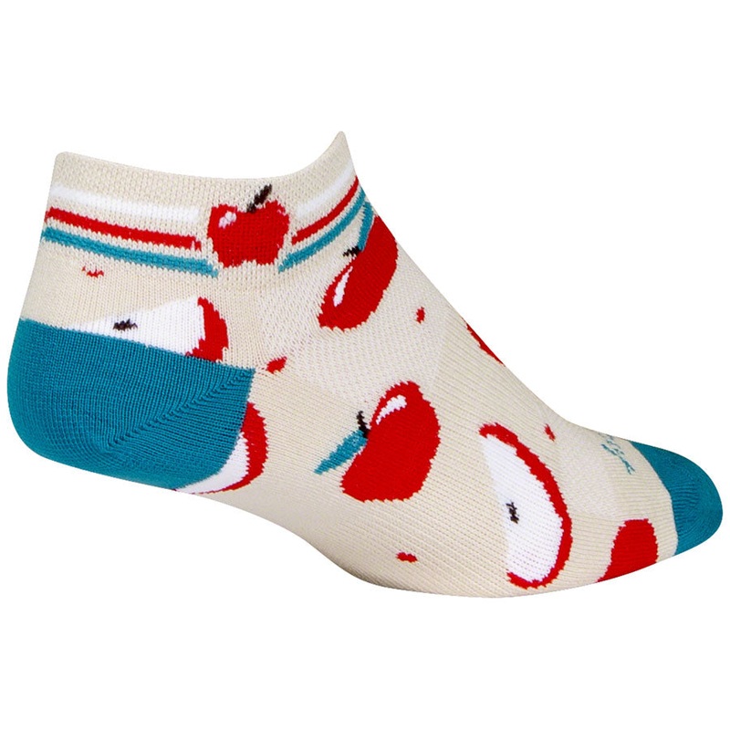 SockGuy Classic Low Orchard Socks – 1″ Women’s Small/Medium