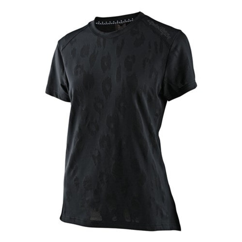 TLD Lilium Women’s Short Sleeve Jersey – Women’s L – Jacquard Black