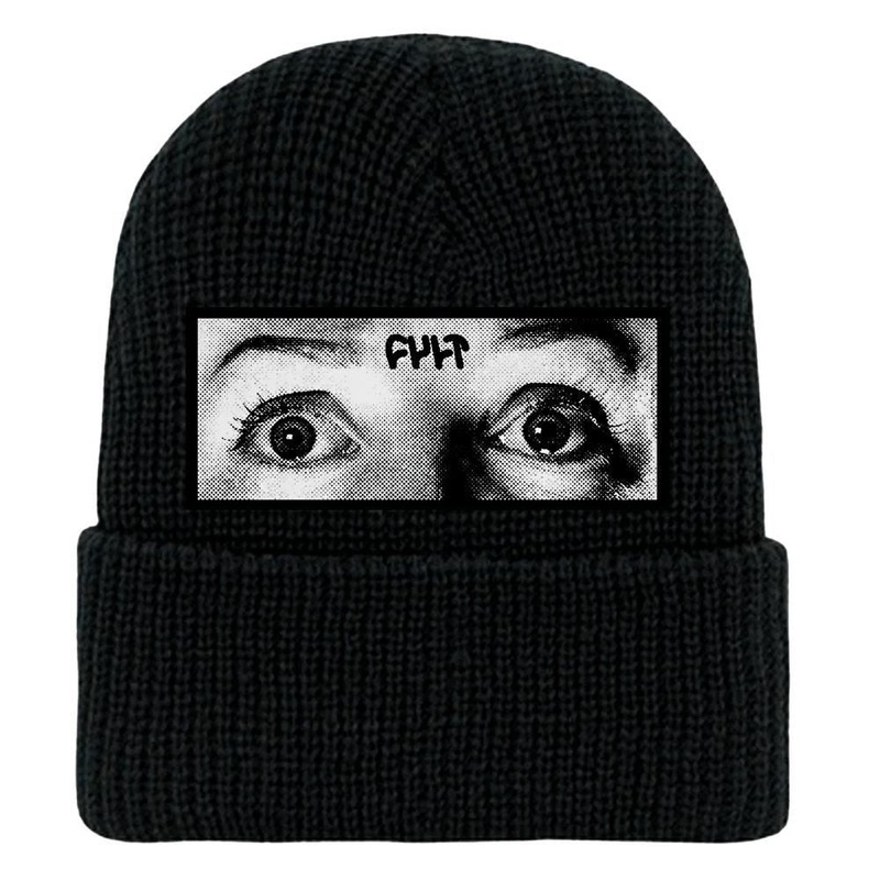 Cult Eyes Beanie – Black